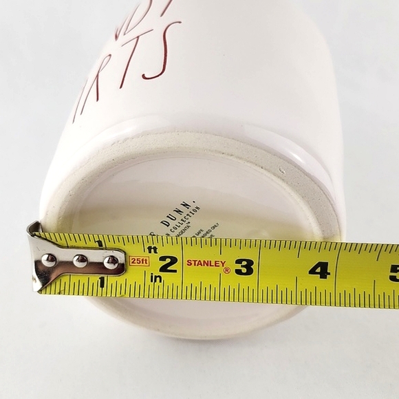 Rae Dunn By Magenta CANDY HEARTS Large Letters Ceramic Small 7 Inch Canister - Picture 10 of 10